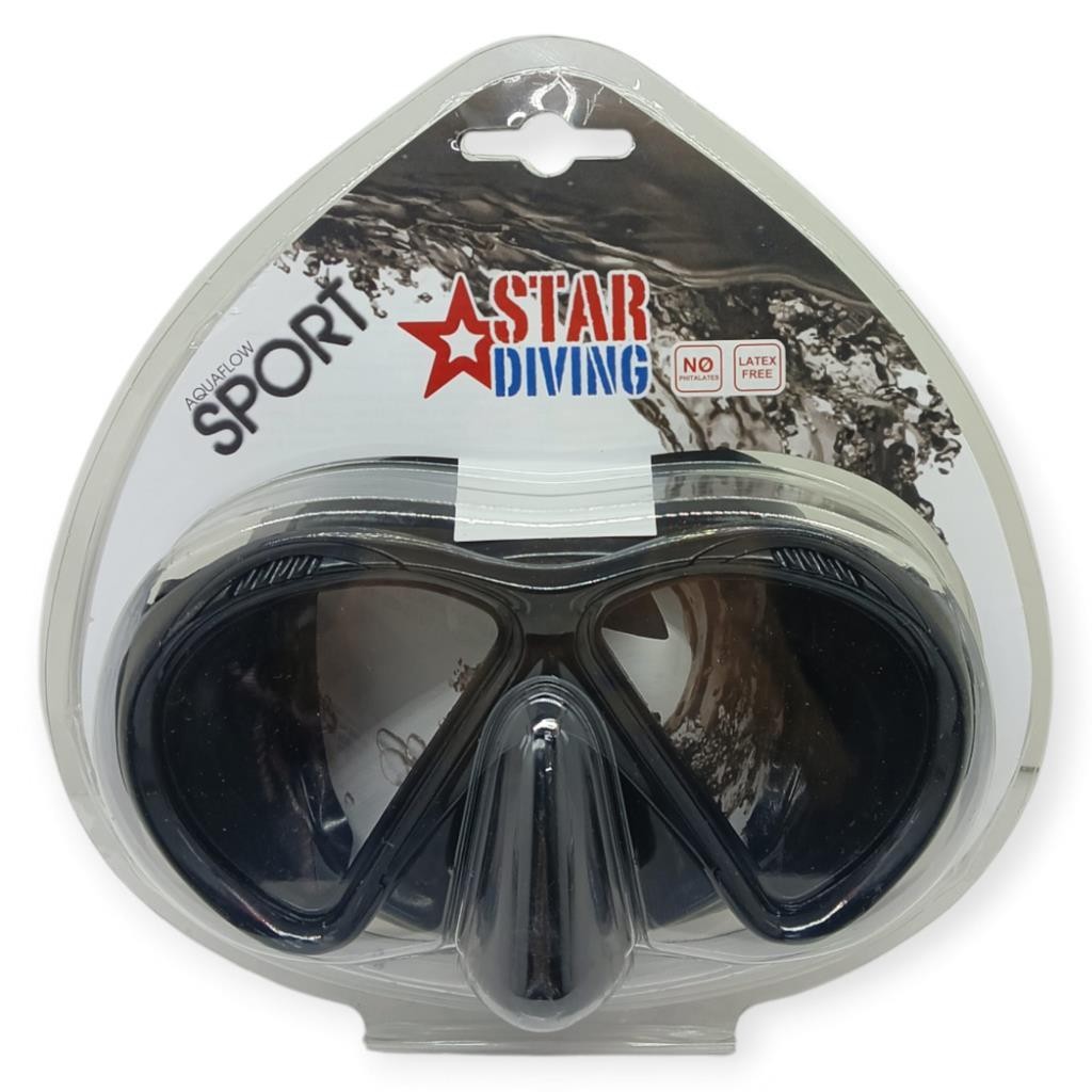 Star Diving Dalış Maskesi Yetişkin - 51701-SİYAH - 1 ADET