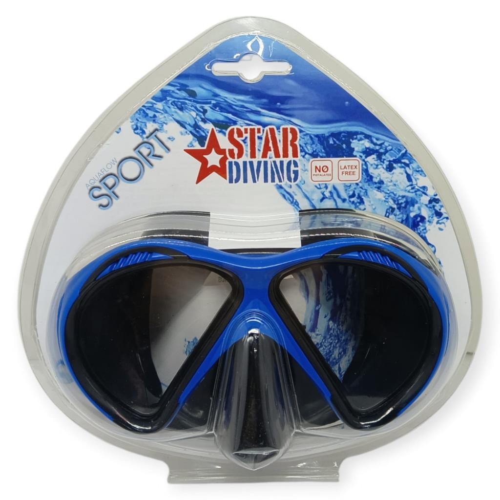 Star Diving Dalış Maskesi Yetişkin - 51701-MAVİ - 1 ADET
