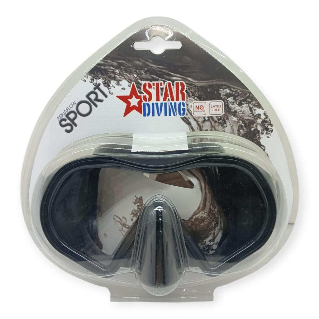 Star Diving Dalış Maskesi Yetişkin - 51702-SİYAH - 1 ADET