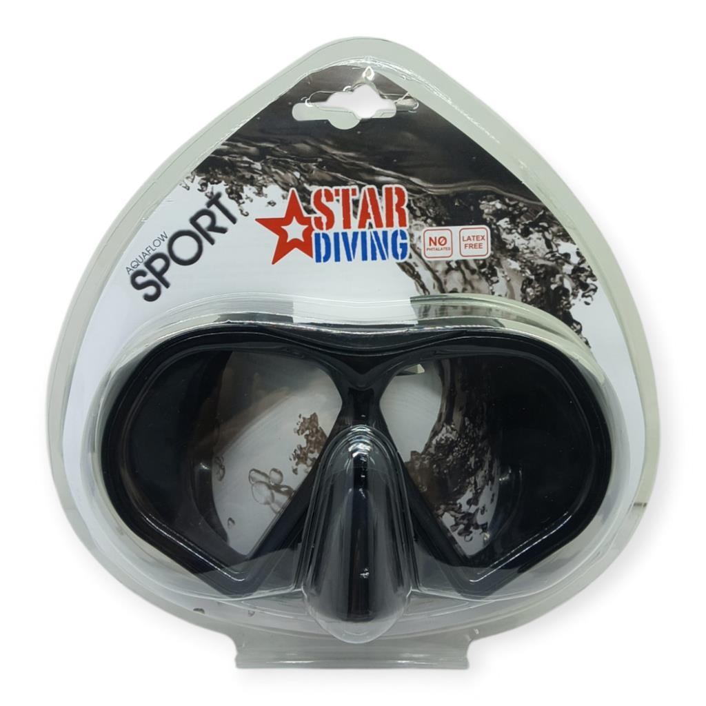 Star Diving Dalış Maskesi Yetişkin - 51703-SİYAH - 1 ADET