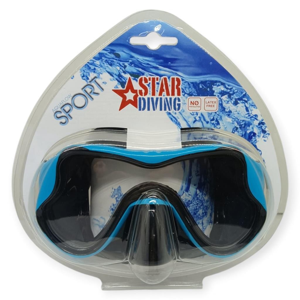 Star Diving Dalış Maskesi Yetişkin - 51705-MAVİ - 1 ADET