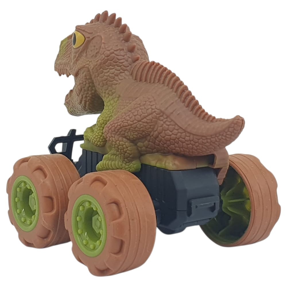 Sürtmeli Dinazor Arabalar 2'li -  cm - Stegosaurus & Parasaurolophus  - 1 ADET