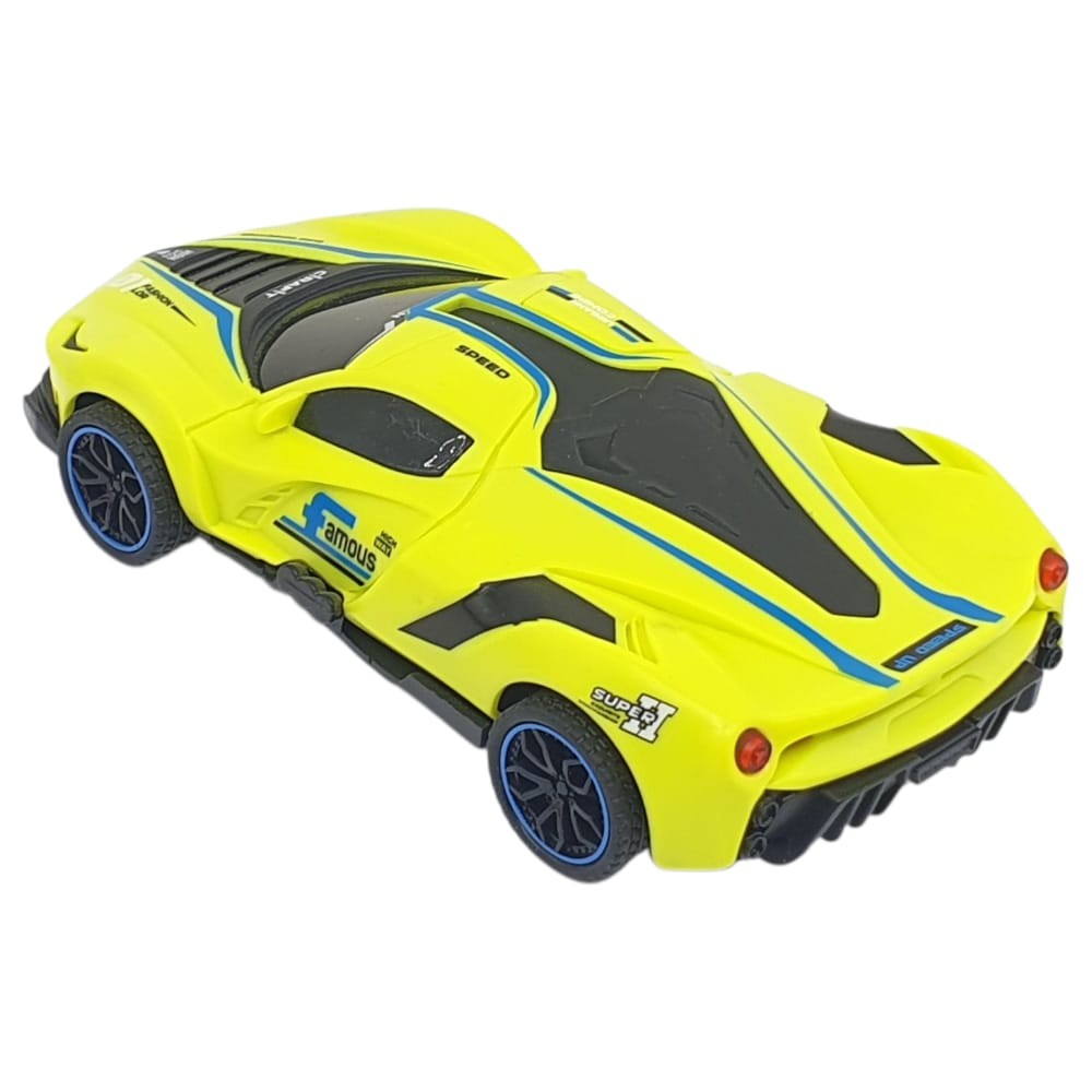 Sürtmeli Drift Arabalar 15 cm - D400-52 - Sarı - 1 ADET