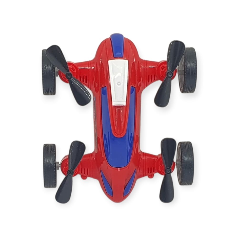 Sürtmeli Drone Araba Hareketli Pervane - Kırmızı - 1 ADET