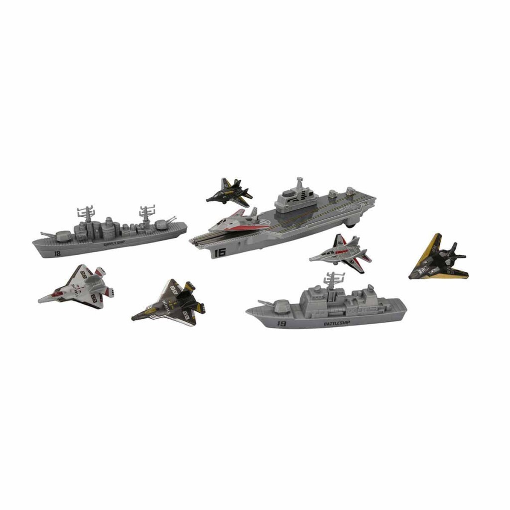 Air Force Fırlatma Rampalı Askeri Uçak Gemisi Seti  - 1 ADET