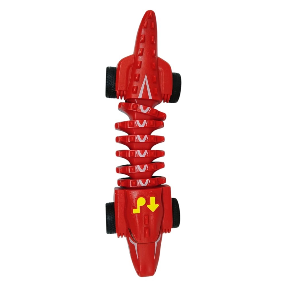 Timsah Araba - Otomatik Hareketli Sesli Işıklı 32 cm - Kırmızı Timsah - 1 ADET