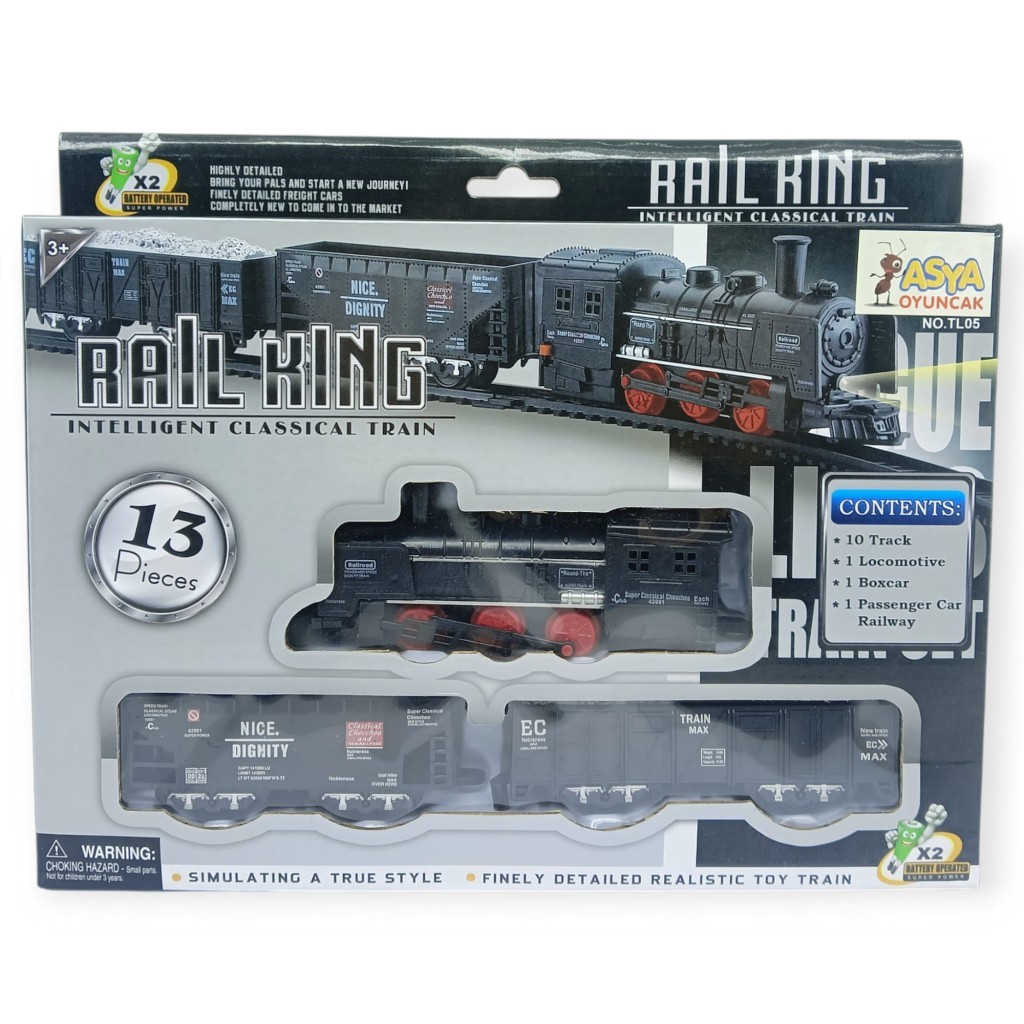 Tren Seti 13 Parça ClassicTren Seti - TL05 - 1 ADET