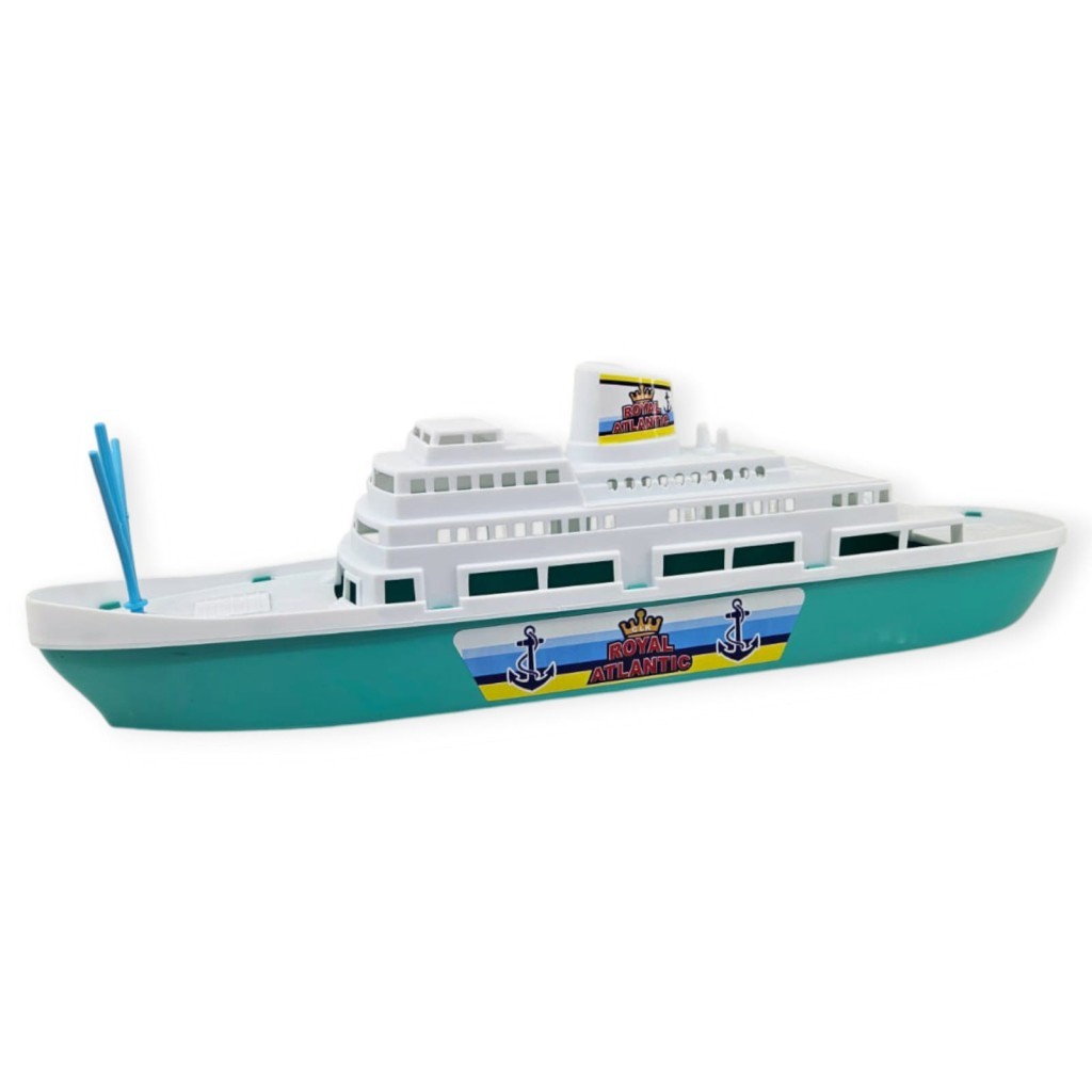 Transatlantik Yolcu Gemisi 45 cm - Turkuaz Transatlantik Yolcu Gemisi 45 cm - Turkuaz