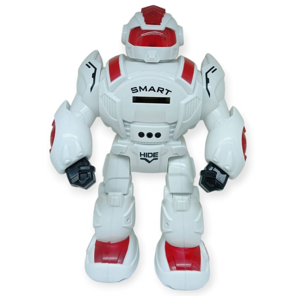 Sensörlü ve Uzaktan Kumandalı İnteraktif Robot 35 cm - Kırmızı
