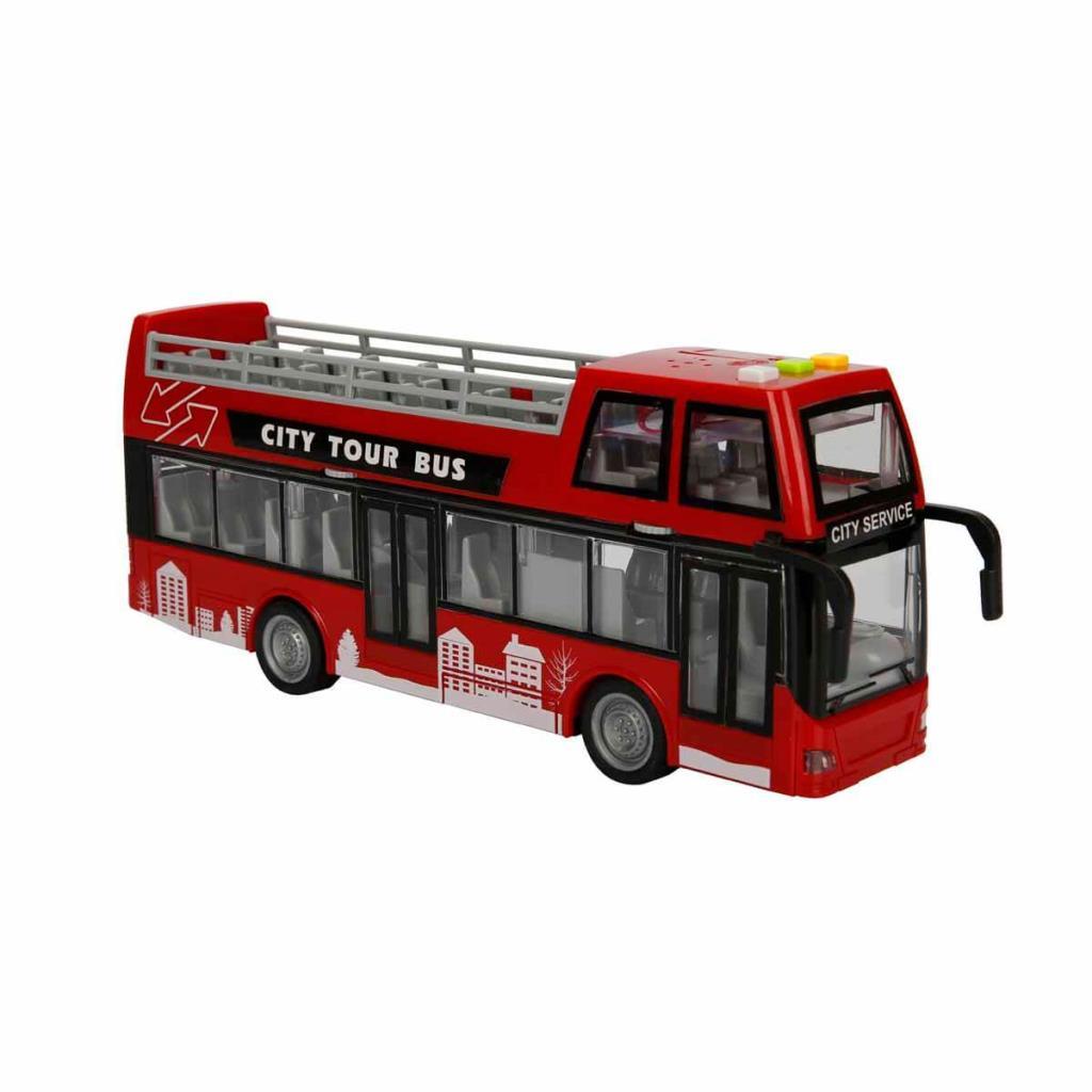 CLZ505 Sesli ve Işıklı Çift Katlı Otobüs