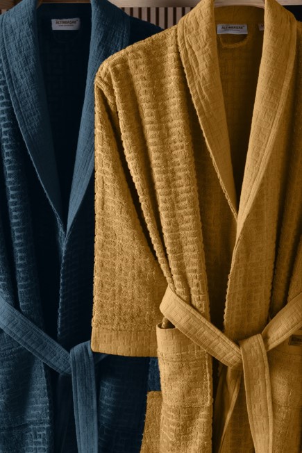 Bambu Bornoz Seti Lisse Moonlit Amber Bambu Bornoz Seti Lisse Moonlit Amber