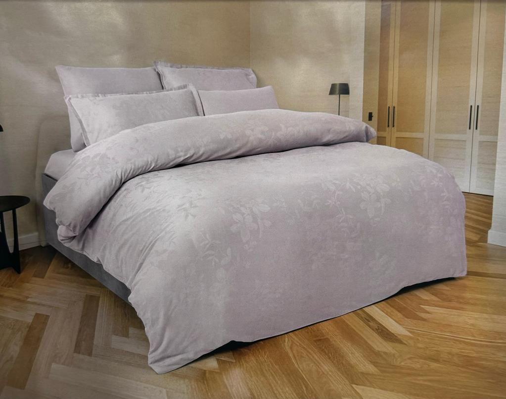 Jakarlı Saten Çift Kişilik Nev Takımı Perle Marble