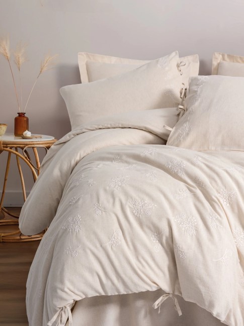Cotton Keten Çift Kişilik Nev Takımı Esmira Cotton Keten Çift Kişilik Nev Takımı Esmira