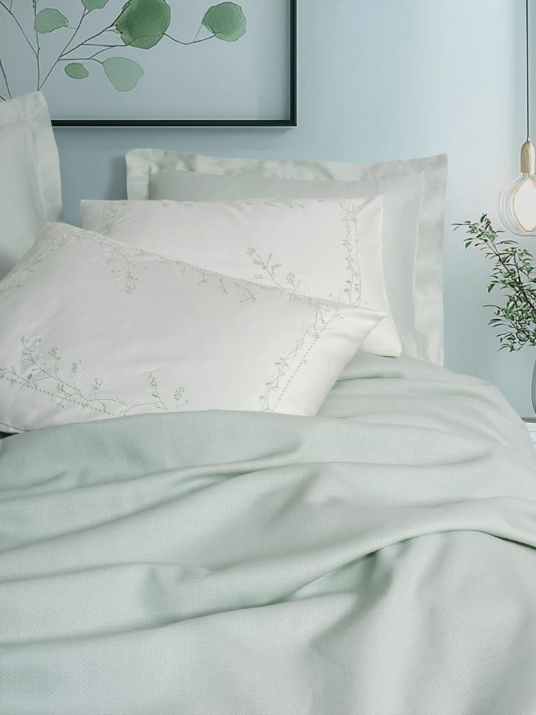 Serenity Bambu Çift Kişilik Pike Takımı Brisa Mint Serenity Bambu Çift Kişilik Pike Takımı Brisa Mint