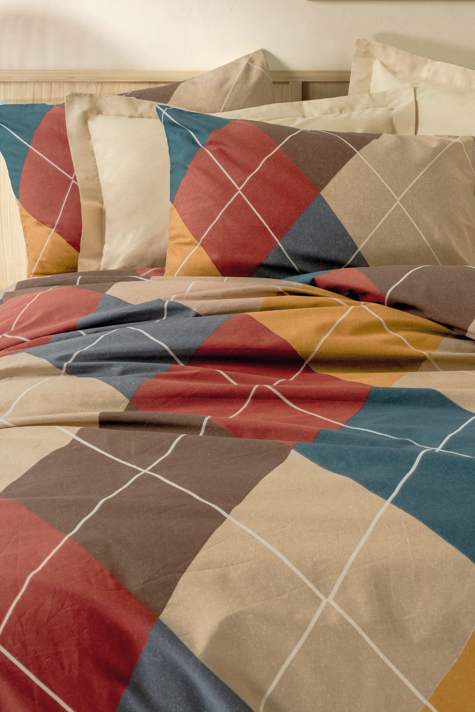 Modeline Çift Kişilik Nevresim Takımı Aspen Bej Modeline Çift Kişilik Nevresim Takımı Aspen Bej