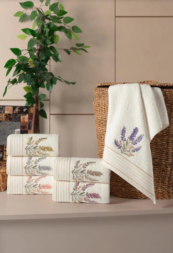 Liva Style 1 6lı Havlu 50x90 Asorti Liva Style 1 6lı Havlu 50x90 Asorti