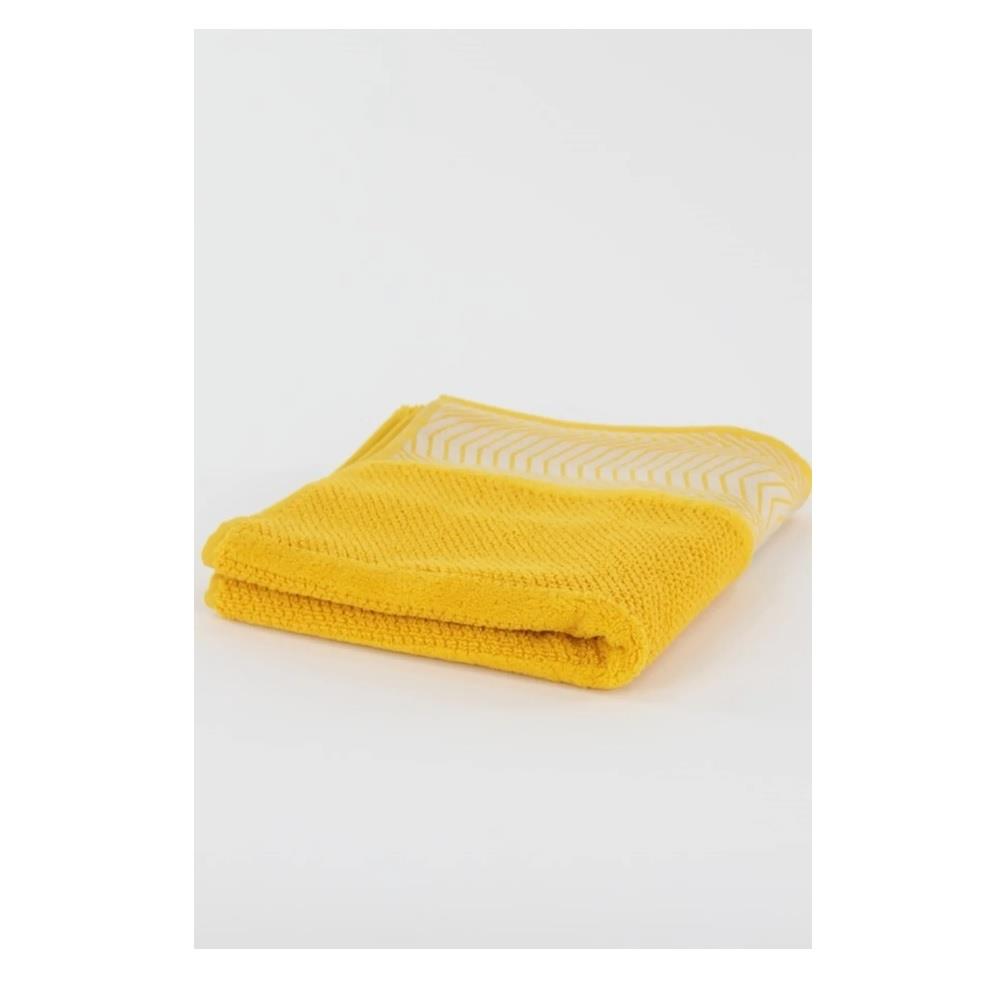 Pamuk 6´lı 70x140 Banyo Havlu Seti Arges Sarı