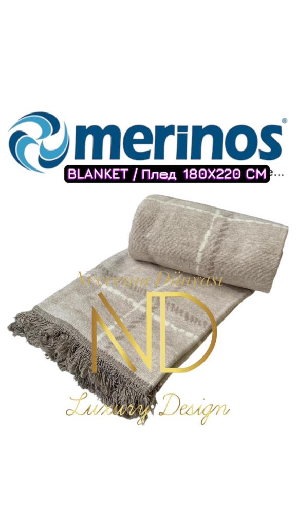 Merinos Cuadro Çift Kişilik Battaniye Merinos Cuadro Çift Kişilik Battaniye