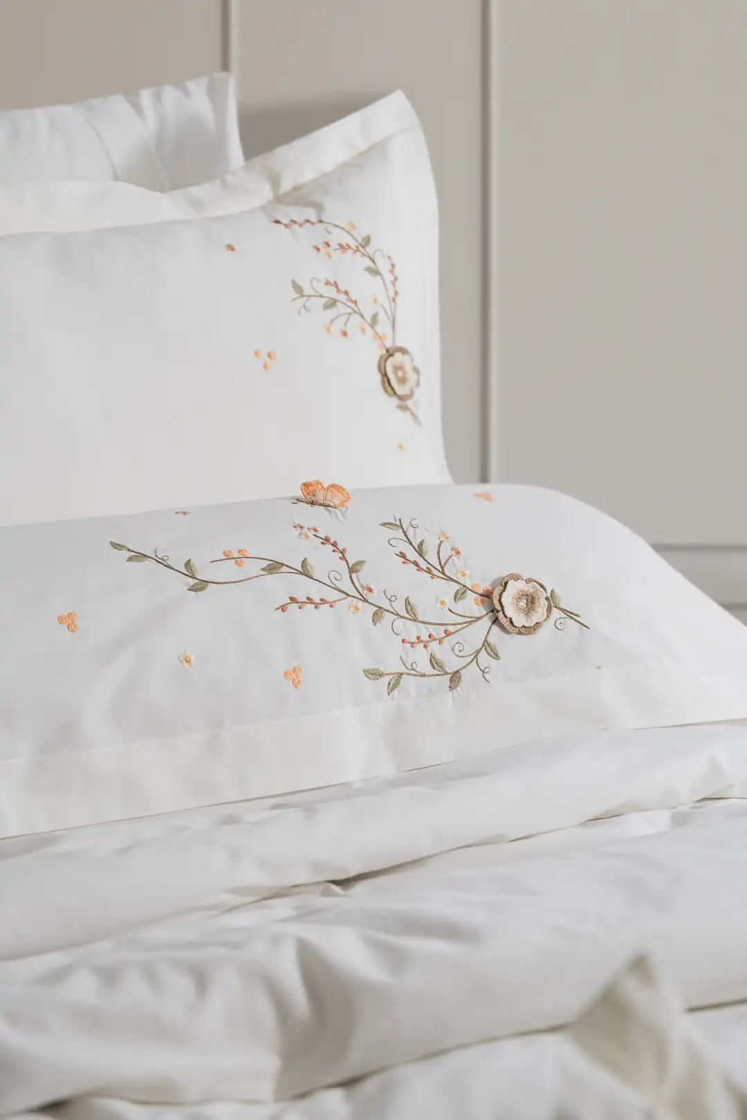 Şaheser Home Collection Nakışlı Çift Kişilik Nevresim Takımı Cosmos