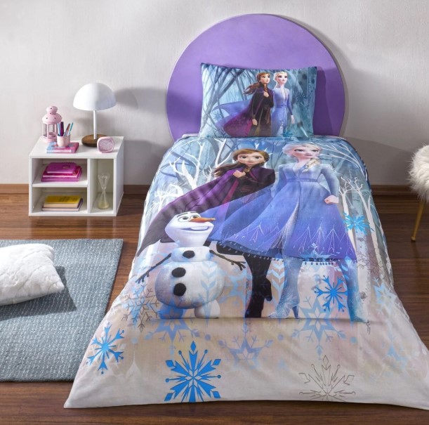 Frozen Winter Tek Kişilik  Nevresim Takımı