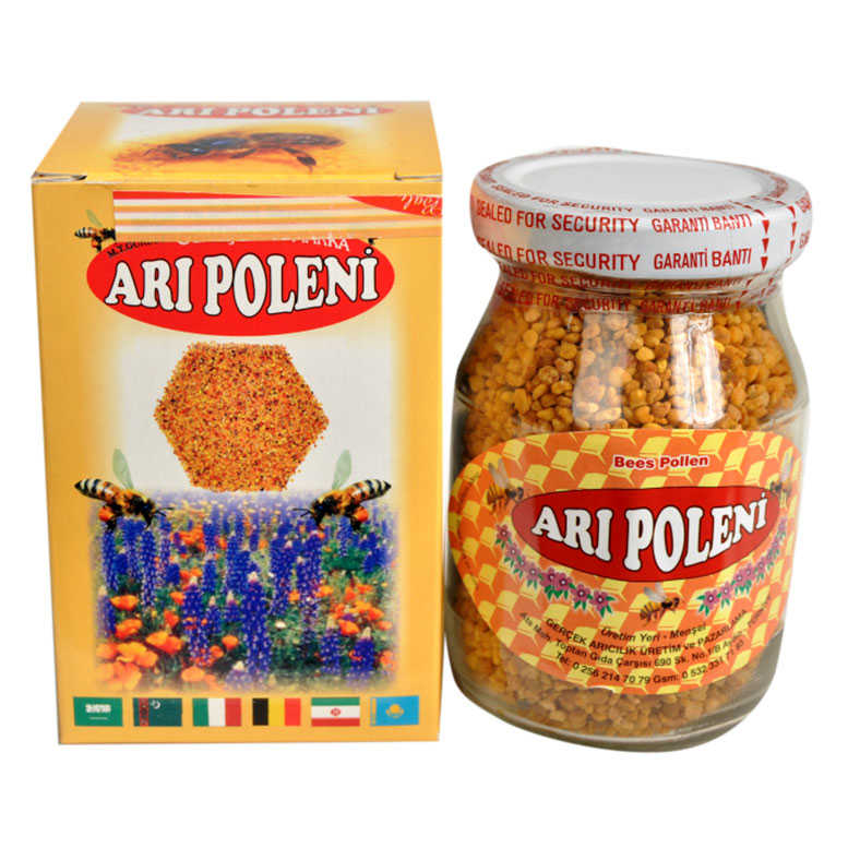 Polen Arı Poleni Doğal Cam Kavanoz 100 Gr Polen Arı Poleni Doğal Cam Kavanoz 100 Gr