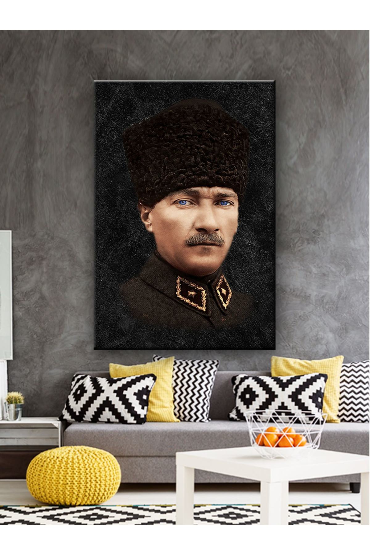 CLZ104 Atatürk Tablo  (70 x 50) cm