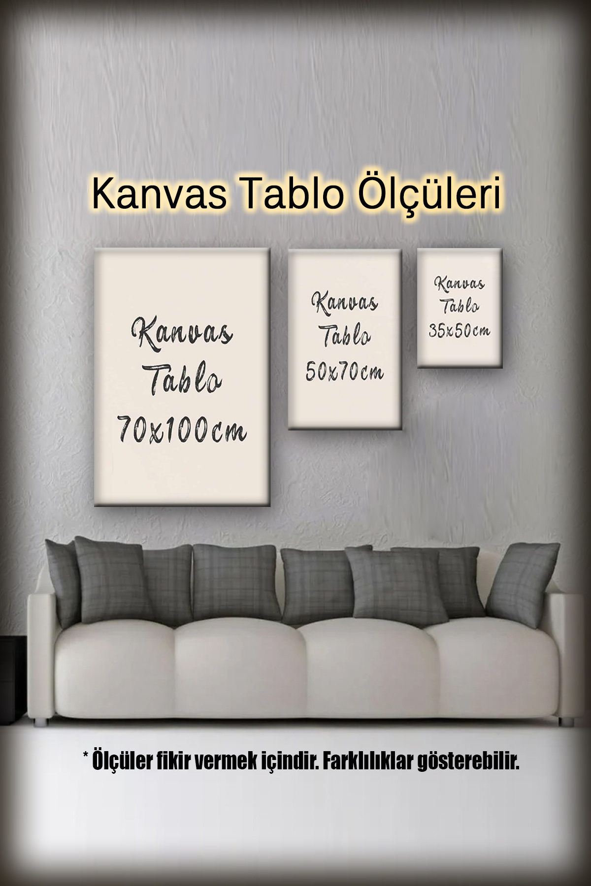 CLZ104 Atatürk Şık Hediyelik Kanvas Tablo  (70 x 50) cm