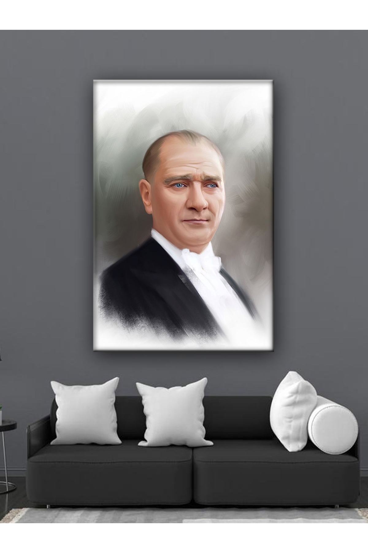 CLZ104 Gazi Mustafa Kemal Atatürk Tablo  (50 x 35) cm