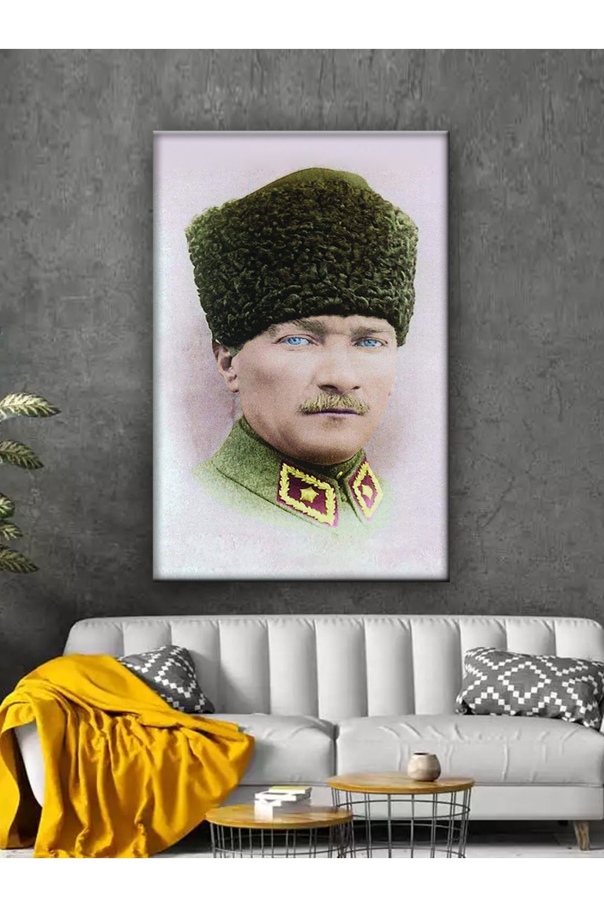 CLZ104 Atatürk   (ev,ofis tabloları)  (50 x 35) cm