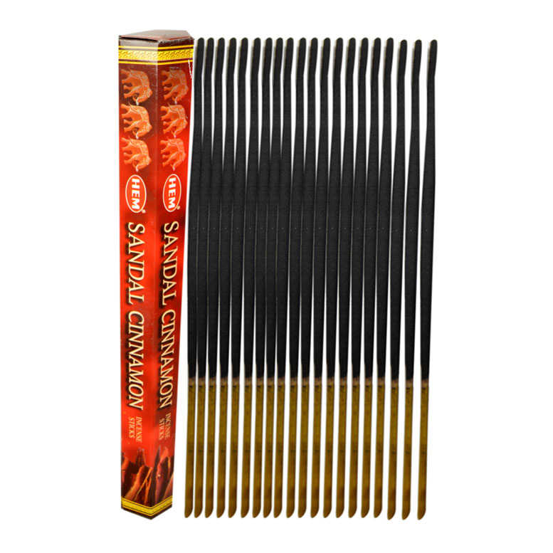 Sandal Tarçın Kokulu 20 Çubuk Tütsü - Sandal Cinnamon Sandal Tarçın Kokulu 20 Çubuk Tütsü - Sandal Cinnamon