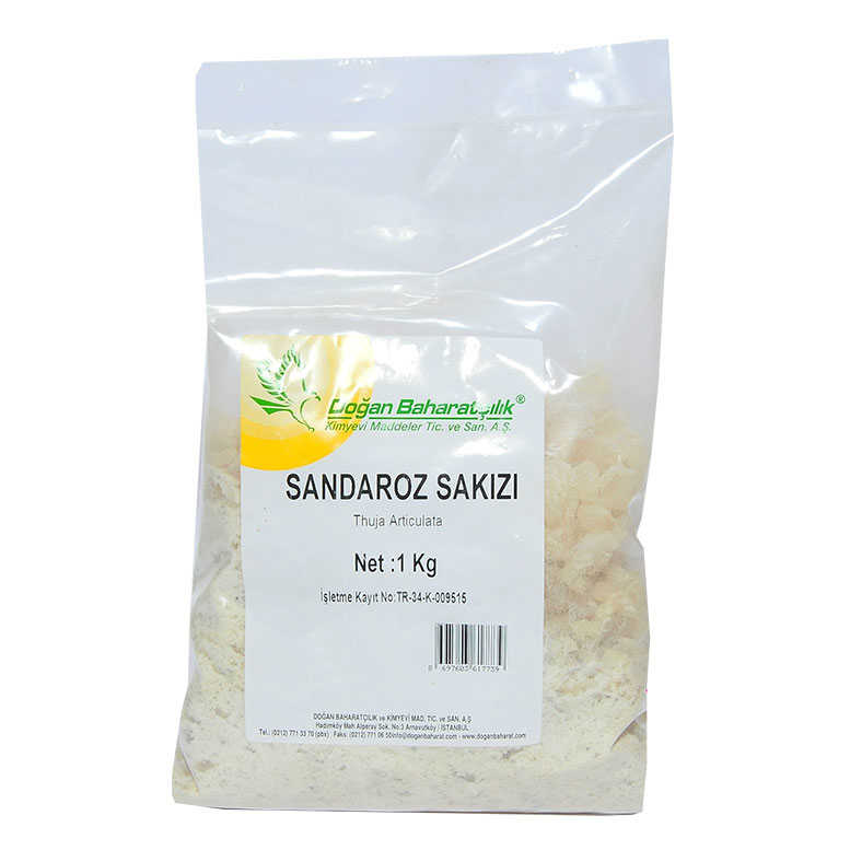 Sandaloz Sakızı Doğal 1000 Gr Paket Sandaloz Sakızı Doğal 1000 Gr Paket