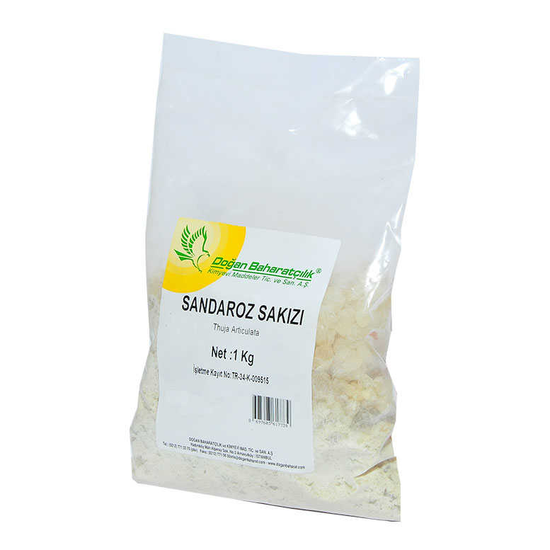 Sandaloz Sakızı Doğal 1000 Gr Paket Sandaloz Sakızı Doğal 1000 Gr Paket
