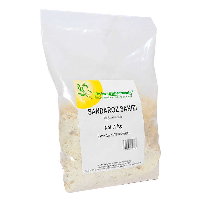 Sandaloz Sakızı Doğal 1000 Gr Paket Sandaloz Sakızı Doğal 1000 Gr Paket