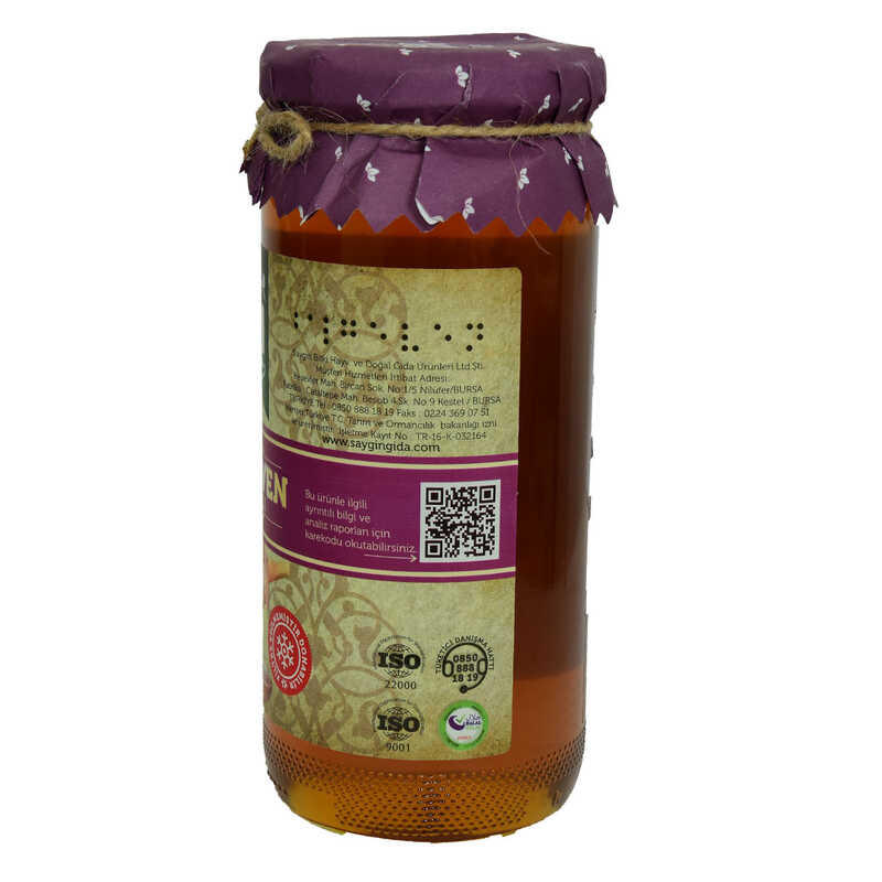 Balgeven Çiçek Balı Cam Kavanoz 640 Gr