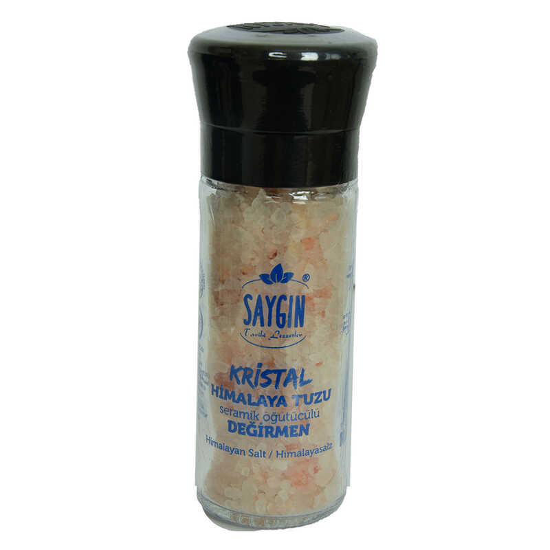 Sofrada Öğütme Kristal Çakıl Himalaya Kaya Tuzu Pembe Seramik Öğütücü Cam Değirmen 110 Gr Sofrada Öğütme Kristal Çakıl Himalaya Kaya Tuzu Pembe Seramik Öğütücü Cam Değirmen 110 Gr