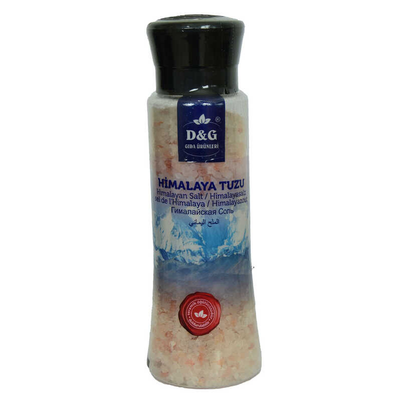Sofrada Öğütme Kristal Çakıl Himalaya Kaya Tuzu Pembe Seramik Öğütücü Değirmen 400 Gr
