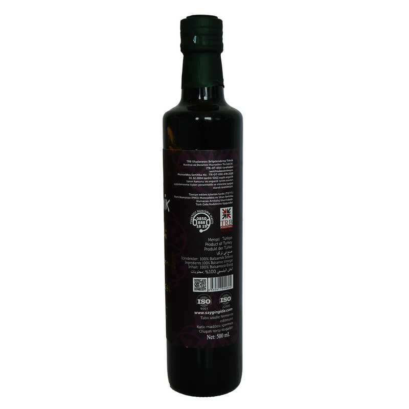 Tarihi Organik Balzamik Sirke Cam Şişe 500 ML Tarihi Organik Balzamik Sirke Cam Şişe 500 ML
