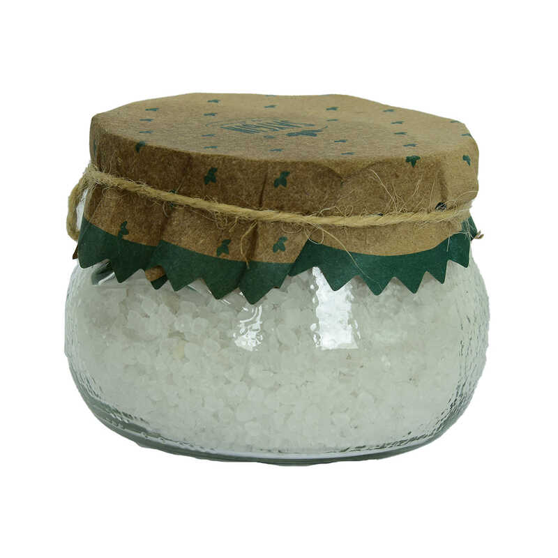 Yemeklik Granül Çakıl Kaya Tuzu Beyaz Cam Kavanoz 500 Gr Yemeklik Granül Çakıl Kaya Tuzu Beyaz Cam Kavanoz 500 Gr