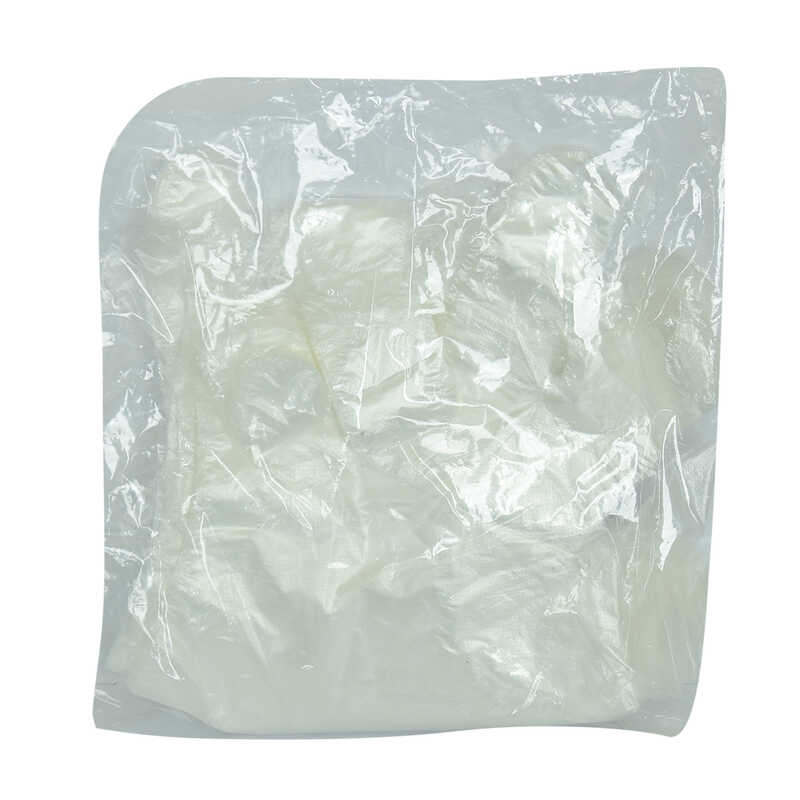 CLZ214 Şeffaf Poşet Eldiven Tek Kullanımlık Plast Eldiveni (L) 100 lü Paket