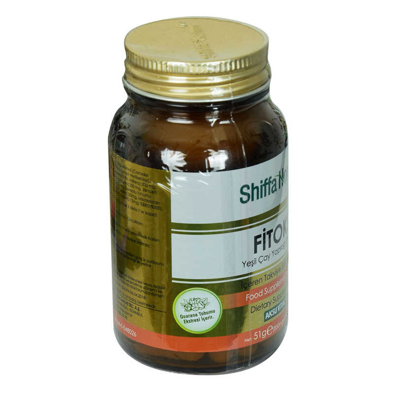 CLZ214 Shiffa Home Fitoks Yeşil Çay Yaprağı Ekstresi Diyet Takviyesi 850 Mg x 60 Kapsül