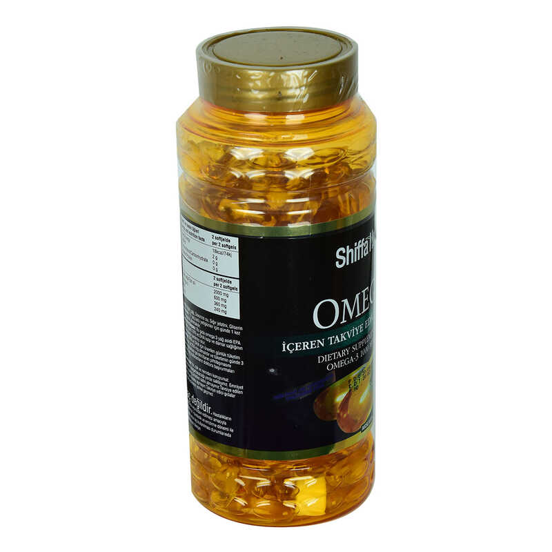 CLZ214 Shiffa Home Omega3 Yumuşak 1000 Mg x 200 Kapsül