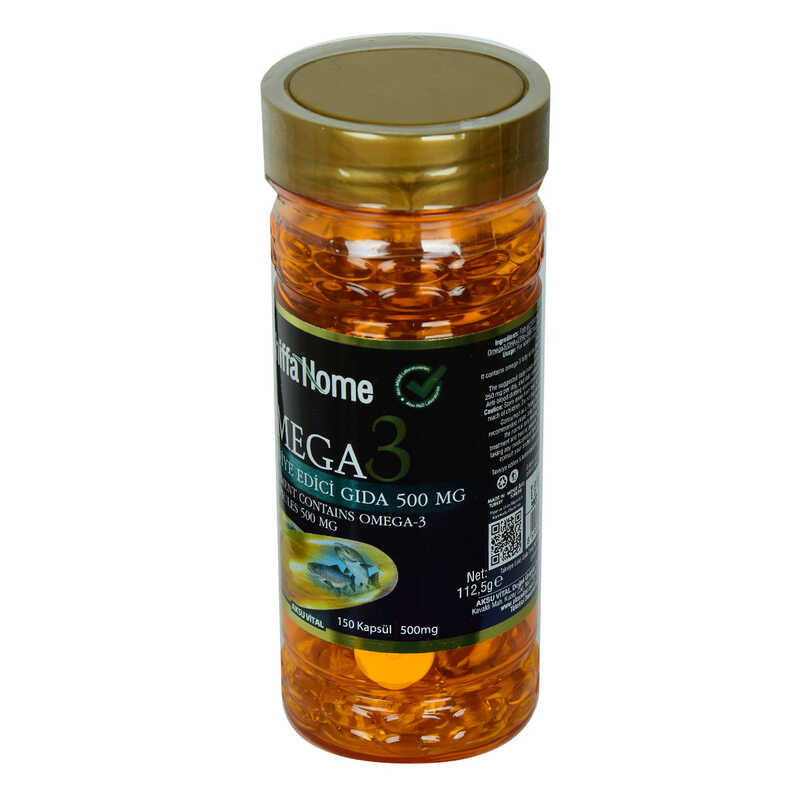 CLZ214 Shiffa Home Omega3 Yumuşak 500 Mg x 150 Kapsül