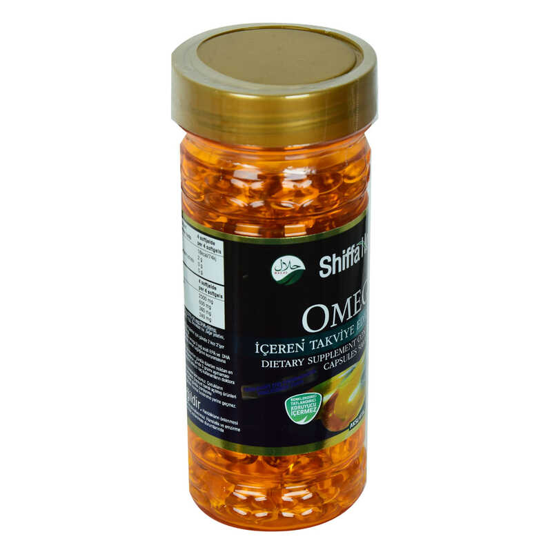 CLZ214 Shiffa Home Omega3 Yumuşak 500 Mg x 150 Kapsül