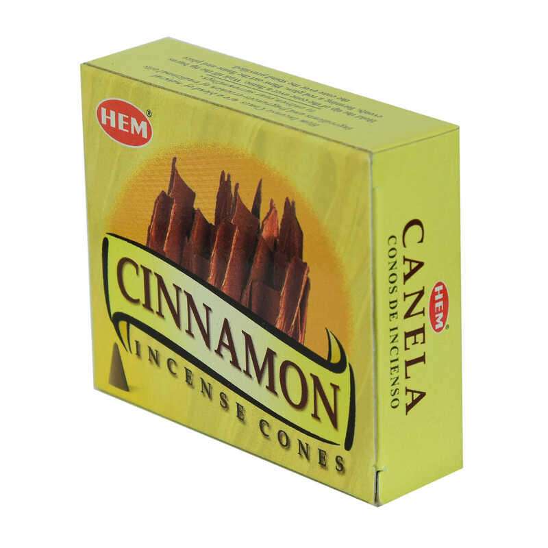 CLZ214 Tarçın Kokulu 10 Konik Tütsü - Cinnamon 10 İncense Cones
