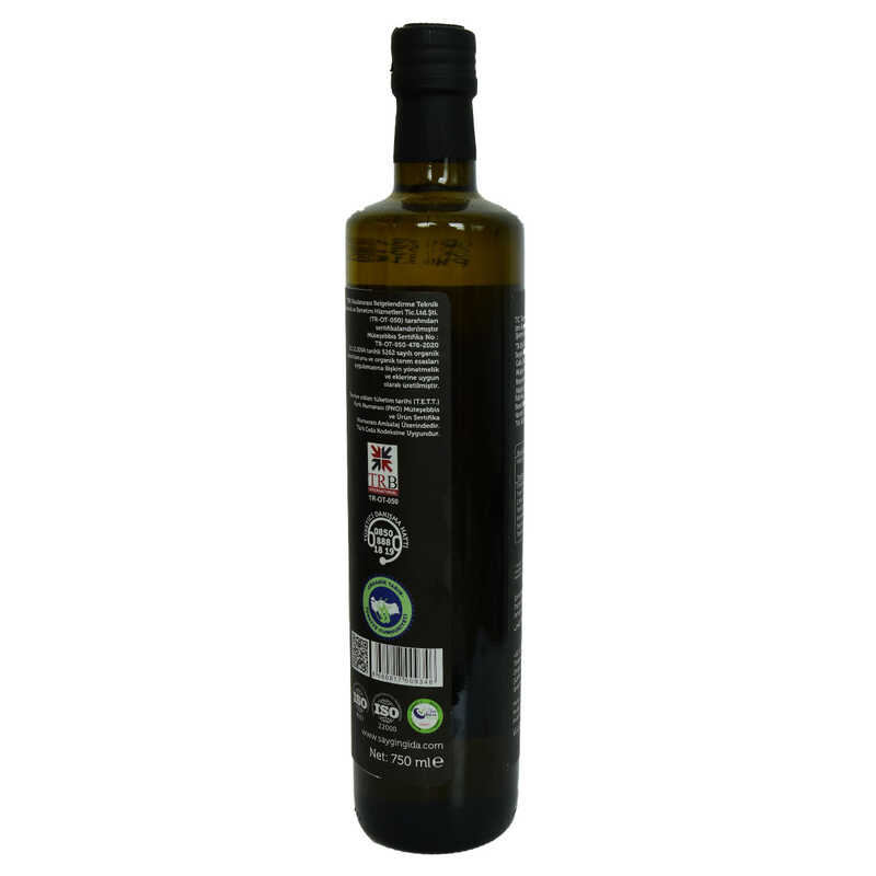 Tarihi Organik Soğuk Pres Saf Zeytinyağı Cam Şişe 750 ML Tarihi Organik Soğuk Pres Saf Zeytinyağı Cam Şişe 750 ML