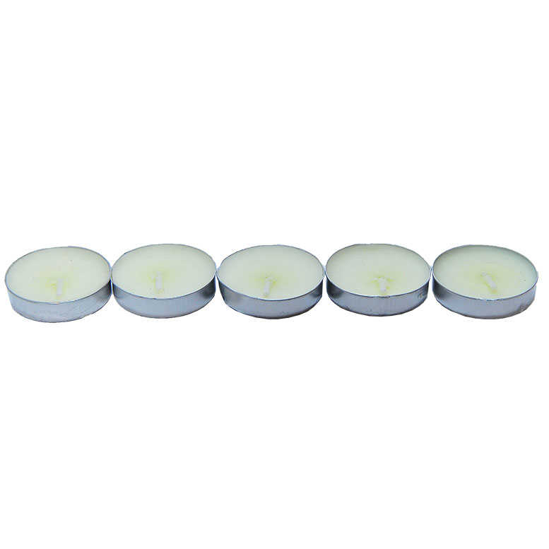 Tea Lights Beyaz Mum 5 li 1 Paket Tea Lights Beyaz Mum 5 li 1 Paket
