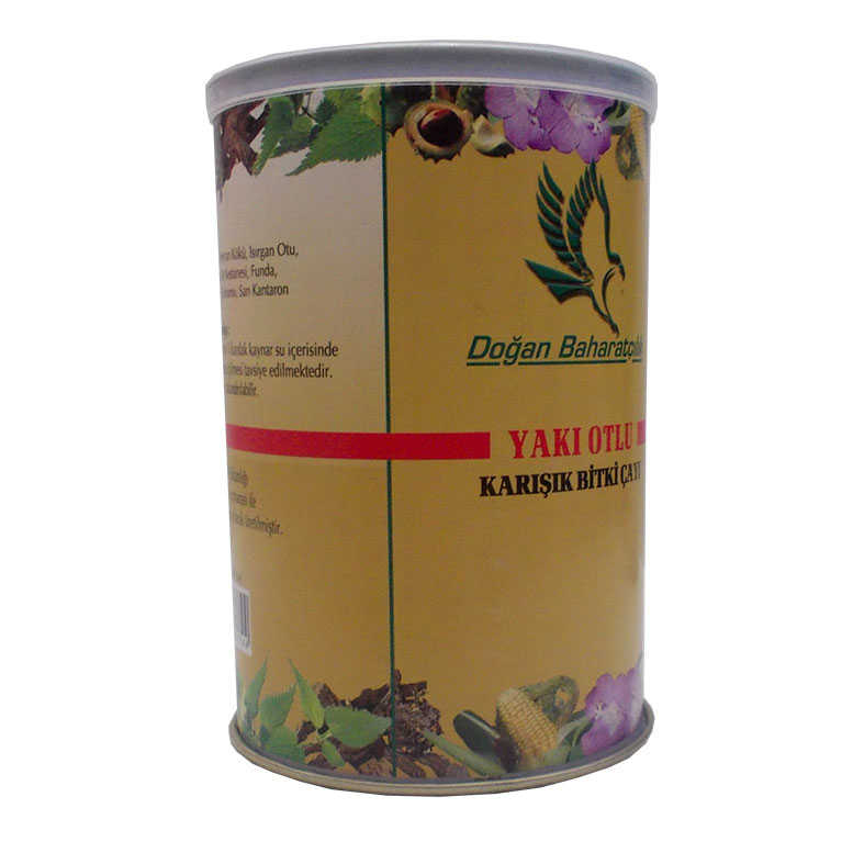 Yakı Otlu Karışık Bitkisel Çay 100 Gr Teneke Kutu Yakı Otlu Karışık Bitkisel Çay 100 Gr Teneke Kutu