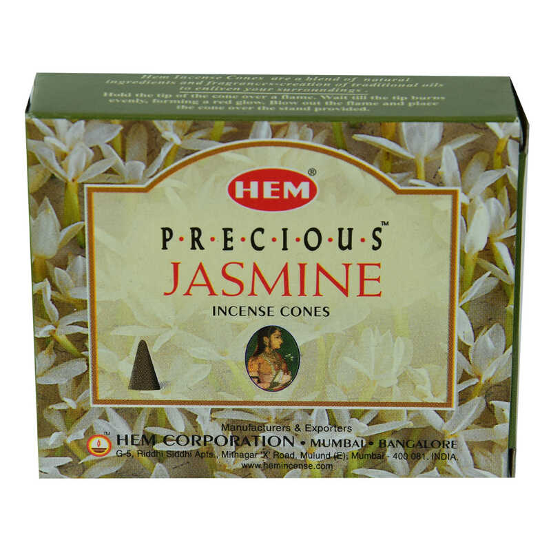 CLZ214 Yasemin Kokulu 10 Konik Tütsü - Jasmine