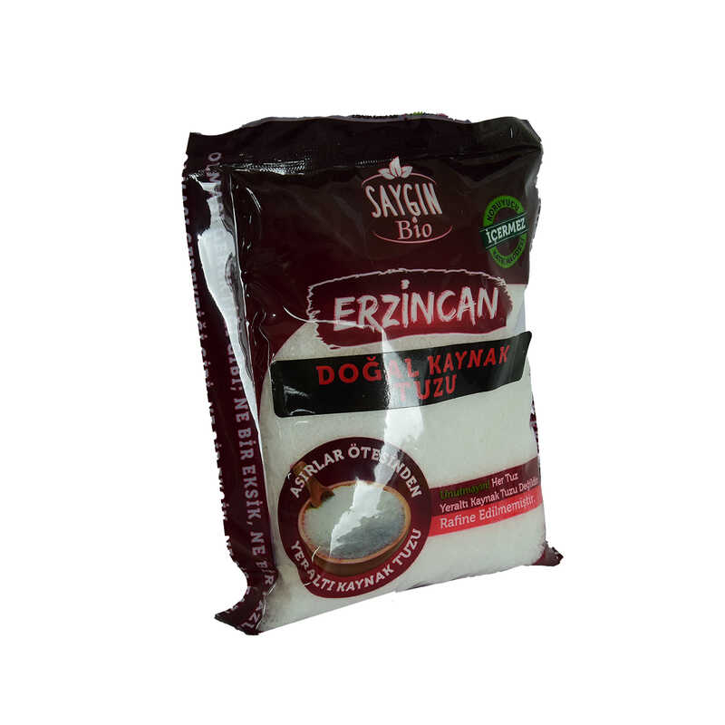 Yemeklik Öğütülmüş Erzincan Yeraltı Kaynak Tuzu Beyaz 500 Gr Yemeklik Öğütülmüş Erzincan Yeraltı Kaynak Tuzu Beyaz 500 Gr