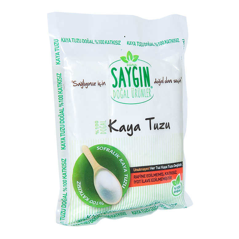 Yemeklik Öğütülmüş Kaya Tuzu Beyaz 500 Gr